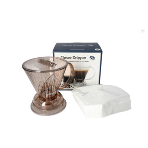 
                  
                    Load image into Gallery viewer, CLEVER COFFEE DRIPPER WITH 100 FILTERS
                  
                
