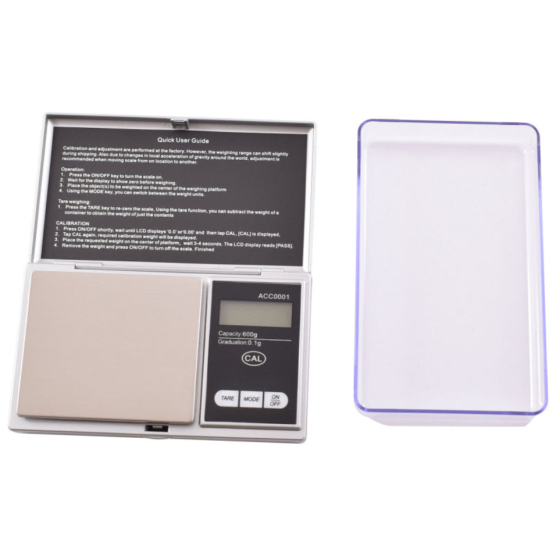 
                  
                    Load image into Gallery viewer, YAGUA SCALE 600 X 0.1G WITH EXTRA LARGE TRAY ACC0001
                  
                