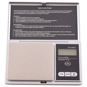 
                  
                    Load image into Gallery viewer, YAGUA SCALE 600 X 0.1G WITH EXTRA LARGE TRAY ACC0001
                  
                
