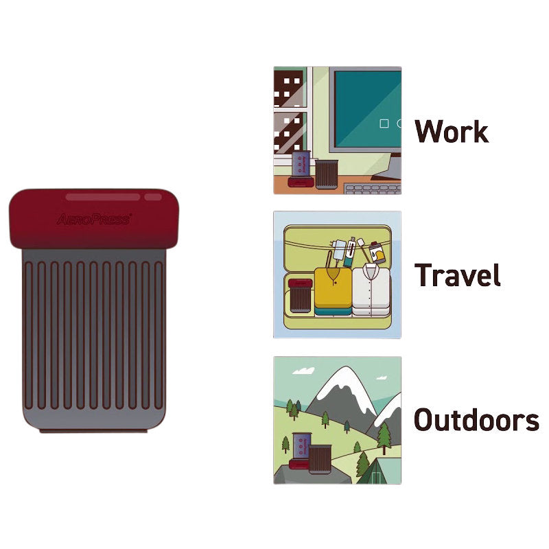 
                  
                    Load image into Gallery viewer, AEROPRESS GO COFFEE MAKER
                  
                