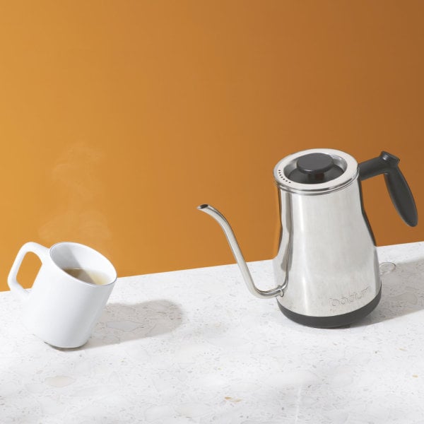 
                  
                    Load image into Gallery viewer, BODUM BISTRO ELECTRIC GOOSENECK WATER KETTLE - SILVER S/S 1L, 34OZ
                  
                