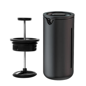 
                  
                    Load image into Gallery viewer, TIMEMORE FRENCH PRESS U BLACK 0.45L
                  
                