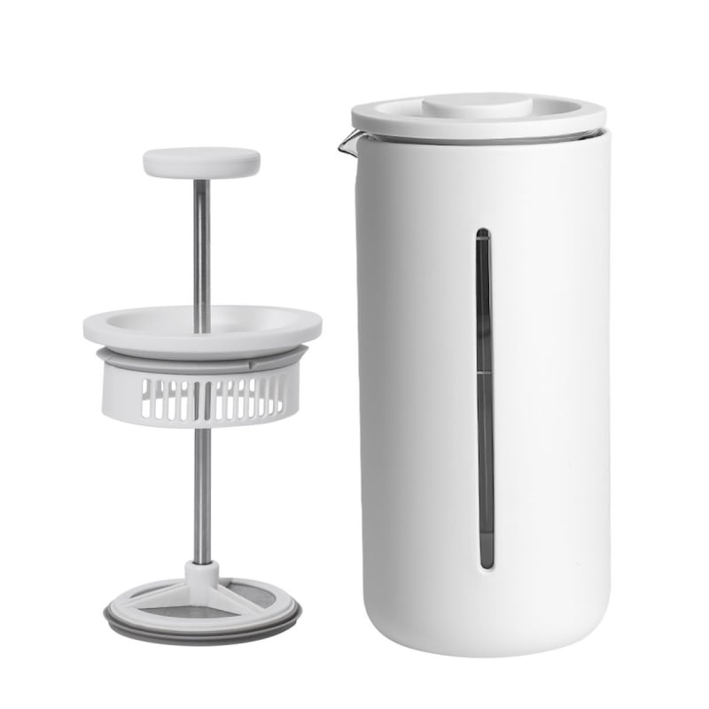 
                  
                    Load image into Gallery viewer, TIMEMORE FRENCH PRESS U WHITE 0.45L
                  
                