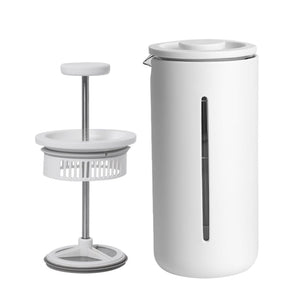 
                  
                    Load image into Gallery viewer, TIMEMORE FRENCH PRESS U WHITE 0.45L
                  
                