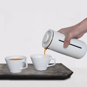 
                  
                    Load image into Gallery viewer, TIMEMORE FRENCH PRESS U WHITE 0.45L
                  
                