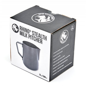 
                  
                    Load image into Gallery viewer, RHINO STEALTH MILK PITCHER 350ML - BLACK
                  
                