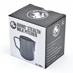 
                  
                    Load image into Gallery viewer, RHINO STEALTH MILK PITCHER 600ML - BLACK
                  
                