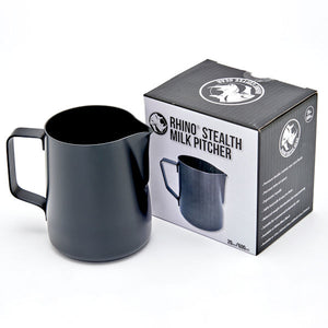 
                  
                    Load image into Gallery viewer, RHINO STEALTH MILK PITCHER 600ML - BLACK
                  
                