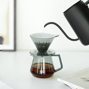 
                  
                    Load image into Gallery viewer, TIMEMORE COFFEE SERVER 600ML - TRANSPARENT BLACK
                  
                